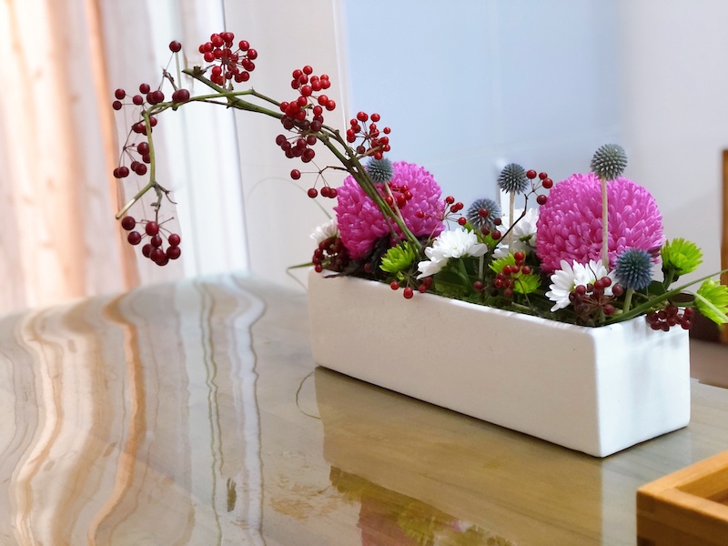 【體驗文】台中花藝設計鮮花客製 婕琳花藝花束送禮不踩雷 5 【Jielin・祝福】花藝設計側拍照