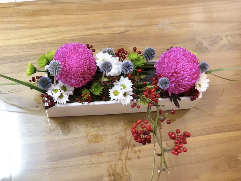 【體驗文】台中花藝設計鮮花客製 婕琳花藝花束送禮不踩雷 6 【Jielin・祝福】花藝設計俯拍照