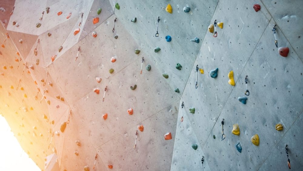 BN_假日帶媽媽去哪玩？室內攀岩初體驗 台中Dapro室內攀岩場(教練確保50分鐘)