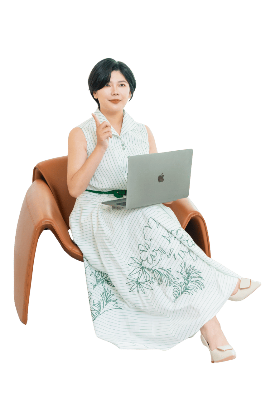 網路行銷整合公司|哇喜行銷 歐有容 17 個人形象照(坐) 去背